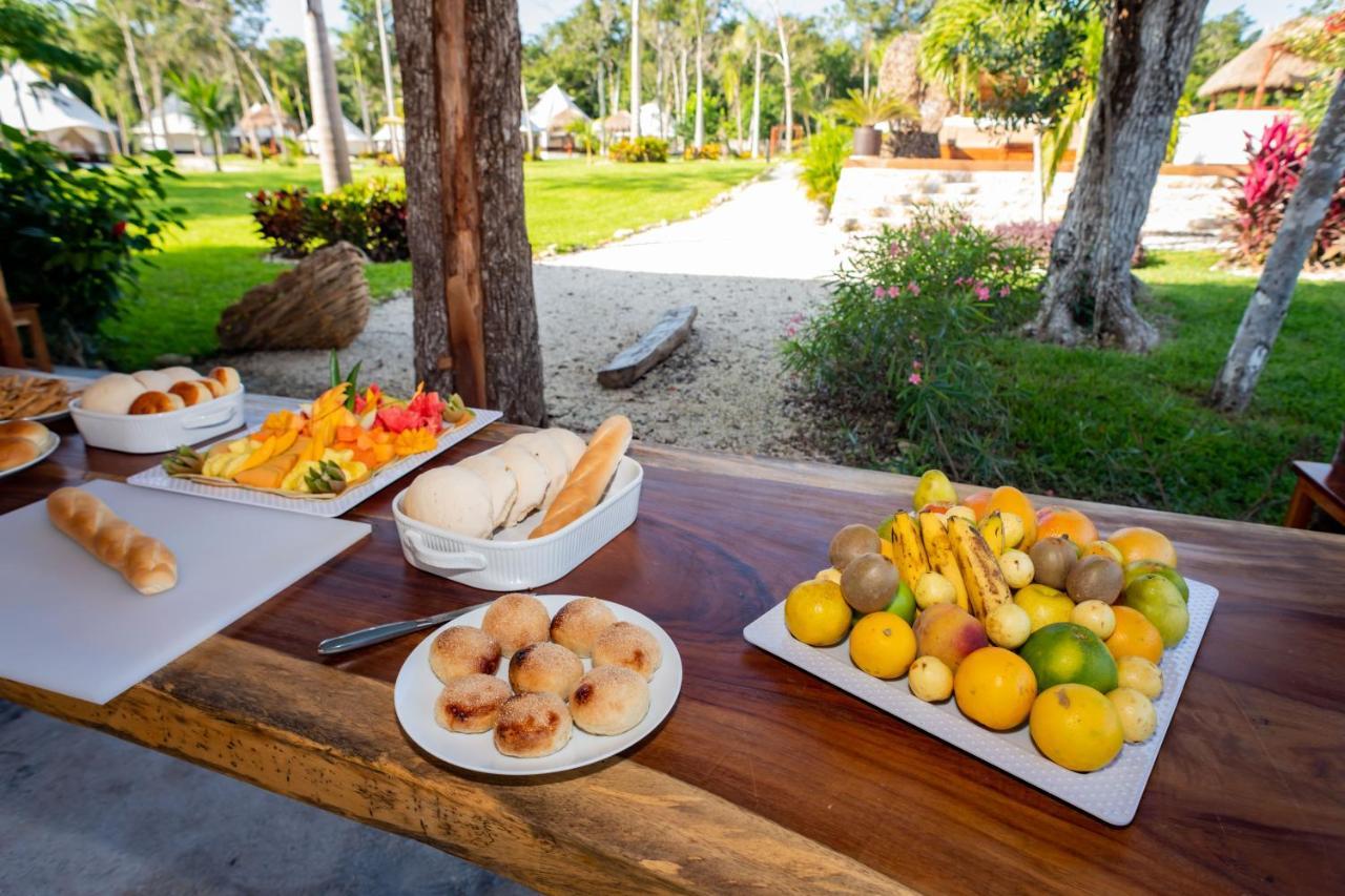 Hotel Xakluum Eco Glampings Puerto Morelos Esterno foto